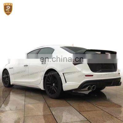 Hot sale CSS design body kit for maserati ghibli in cf+frp