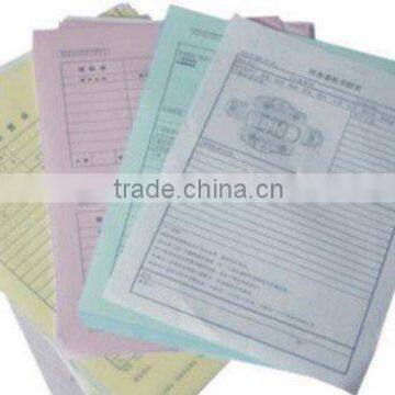 Duplicate or triplicate receipt note book