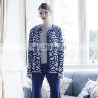 Top 10 Intarsia Autumn Cotton Cashmere Chunky Cardigan