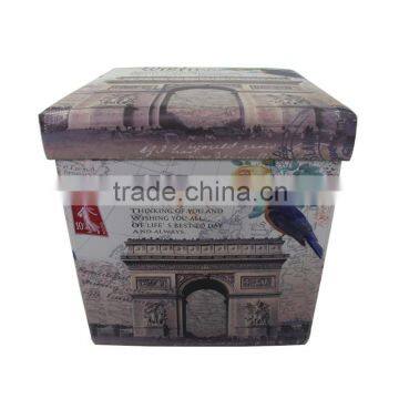 Modern Big Compartment Ottoman Storage photo-3