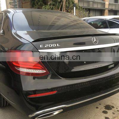 A Style Carbon Fiber Car Wing Spoiler for Mercede s Ben z E-Class W213 Sedan 4-Door 16-17 (Fit:W213) photo-5