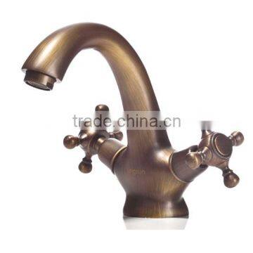 Water Filter Water Tap Deck Mounted Faucet Spool Vessel Sink Faucet Zinc Alloy Handle Ceramic Spool Wash Basin Mixer KL-2042C