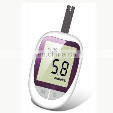 Blood Sugar Monitor with test strips sugar testing electronic digital  blood glucose meter