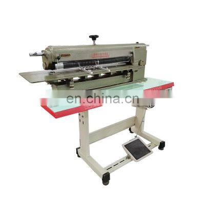 easy operate leather belt foam cutting machine