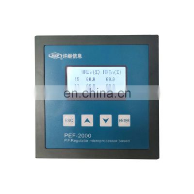 Automatic digital power factor correction 3 phase power factor controller