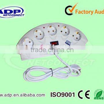 2016 Hot Sale and New Design EU Electric Extension Sockets