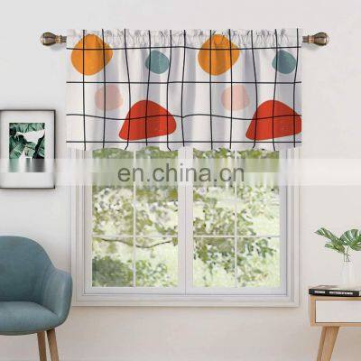 Custom Design Kitchen Window Curtain Kitchen Door Curtains photo-2