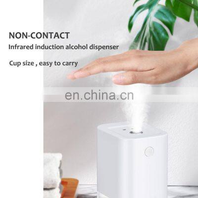 Automatic Spray Touchless Sensor Auto Hand Hands Free Infrared No Touch Electronic Electric Automated Portable Alcohol Dispenser photo-3