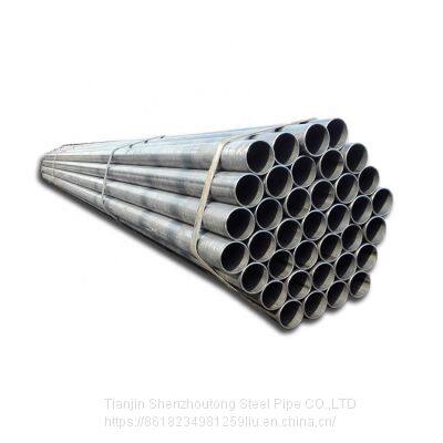 Manufacturer ERW Welded Steel Pipe Iron Black Tube Gi Galvanized Steel Pipe For Construction photo-3