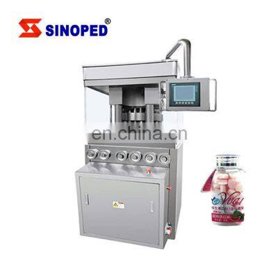 Large Diameter Dishwashing Tablet Press Salt Pressed Auto Foodstuff Cube Tablet Making Machine