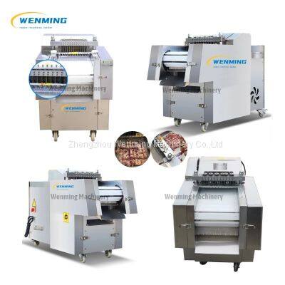 Fully Automatic commercial meat cuber Chicken Cutting Machine Chicken Cube Cutter Best price