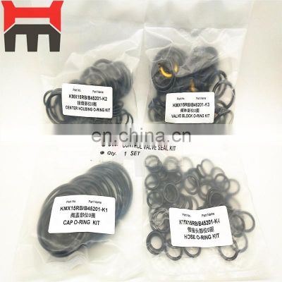 KMX15RB Control Valve SEAL KIT for Sany SY305LC SY335LC Excavator Main Control Valve Spare Parts Rubber Online Support Provided