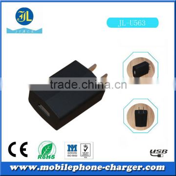 Used mobile phone single USB port travel charger 5W with high efficiency