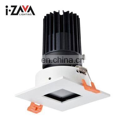 Deep Anti Dazzle Trimless Aluminum IP44 10W 12W 14W COB LED Spot Light