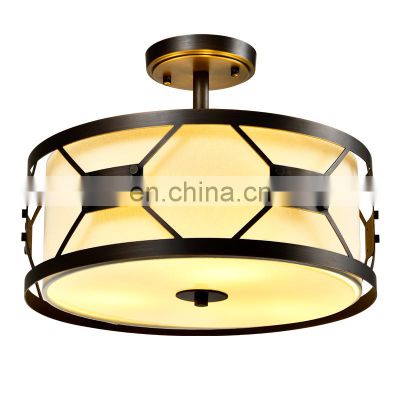 HUAYI China Wholesale Dining Room Home Iron Acrylic Nordic Modern Ceiling Hanging Pendant Light Chandelier