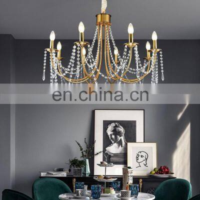 Art Decoration Creative Design Crystal Hall Chandelier Living Room Lusters Bedroom Dinning Room Lighting Fixture Home Decoration photo-4