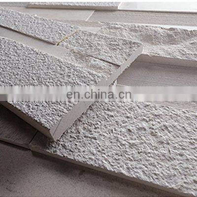 Exterior Long Rough White Natural Slate Wall Marble Culture Stone Tile Siding Wall Kajaria Slate Panel Modern Guangdong