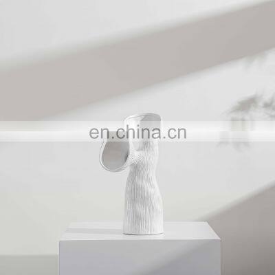 Nordic Home Decor Arch Handmade Modern Tabletop Vase Art Ceramic Vase photo-2