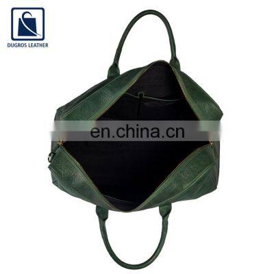 Chairmen Lining Made Durable Leather Fashion Duffel Bag for Global Wholesale Customers