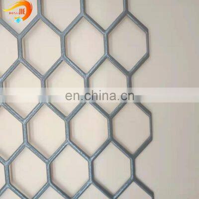 Perforated Square Hole Galvanized Steel Sheet Metal Decorative Mesh