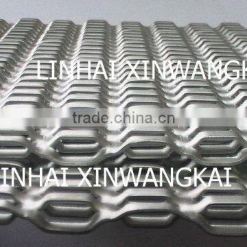 Bridge slot hole perforation screen