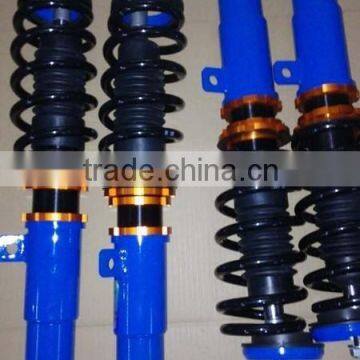Factory direct quality assurance adjustable coilover for peugeot 206