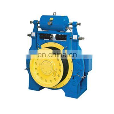 Professional Elevator Cable Traction Machine Gearless Load 630-800KG