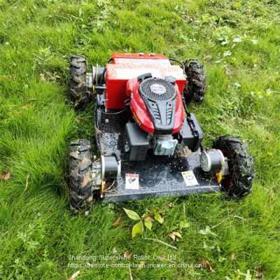 wireless robot mower, China cordless brush cutter price, robot lawn mower with remote control for sale