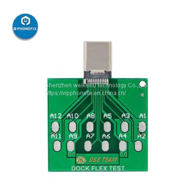 USB Dock Tail Plug Port Test Board for IPhone U2 Micro Ports Testing photo-2