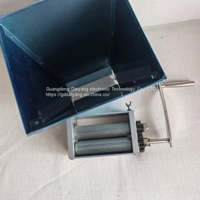 DY-888T New Manual Straight Grain Pair Roller Stainless Steel Corn Grinder Wheat Crushing Granulator Home Use photo-5