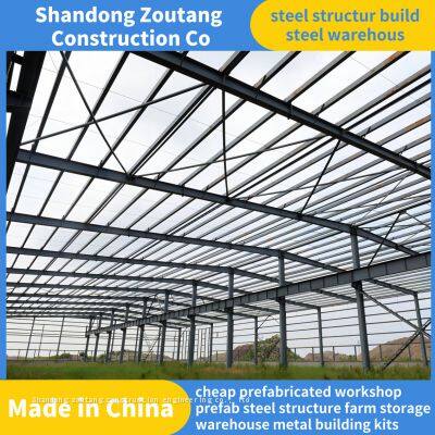 Prefab commercial building roof and customized steel truss structure roof swimming pool for school