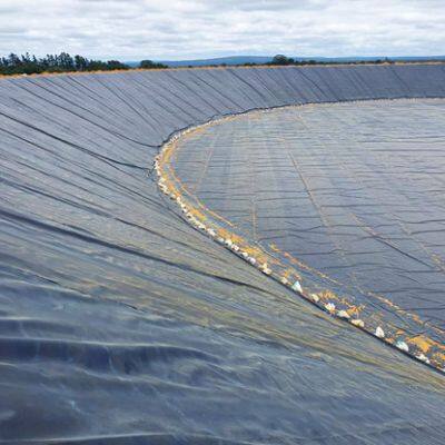 2.2mm Thick HDPE Geomembrane Lining Inside Sewage Treatment Tank photo-4