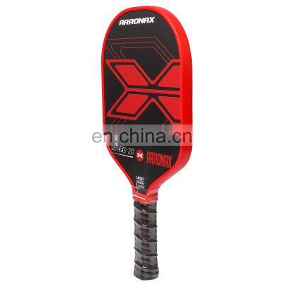 2024 Arronax top new shape quite pickleball paddle  carbon friction surface thermoformed pickleball paddles