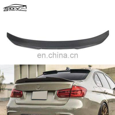 F80 M3 PSM Style Carbon Fiber Rear Spoiler Truck spoiler Wings car styling For BMW F80 M3