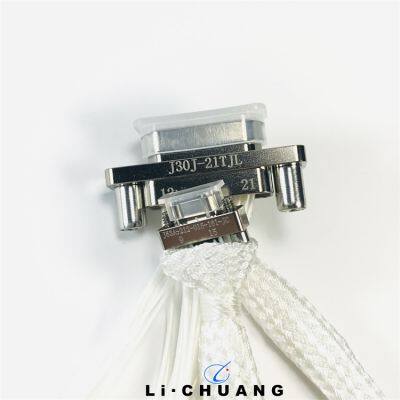 21PIN Male and Female Plug SocketJ30J-21ZKP-300MM J30J-21TJL-300MM ZKW ZKN A3 photo-2