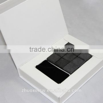 100% nature whisky stone/cooling stone for wine(black stone)