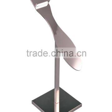 Shoe Display Riser Stand Stainless Steel Shoe Display Riser Stand