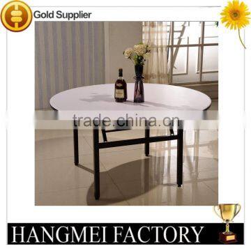 Hotel Round PVC folding table for banquet