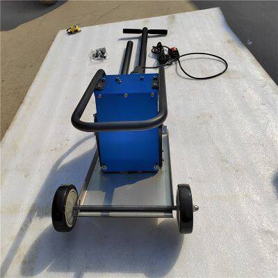 Laser sword grid slag cleaning machine