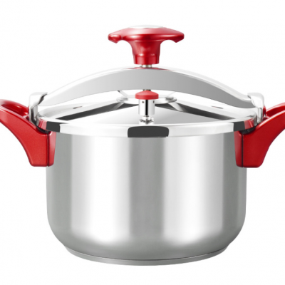 Stainless Steel Pressure Cooker 304 Household Gas Stove Electromagnetic Stove Special Thick Explosion-proof Pressure Cooker Large Capacity photo-3