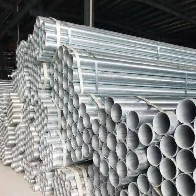 Hot DIP Galvanized Round Steel Pipe / Gi Pipe Pre Galvanized Steel Pipe Galvanized Tube for Construction photo-5