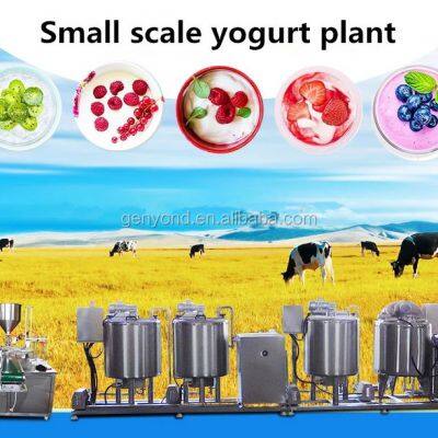 Milk Farm Yogurt Processing Line Fully Automatic Industrial Yogurt Production Line for Sale photo-2