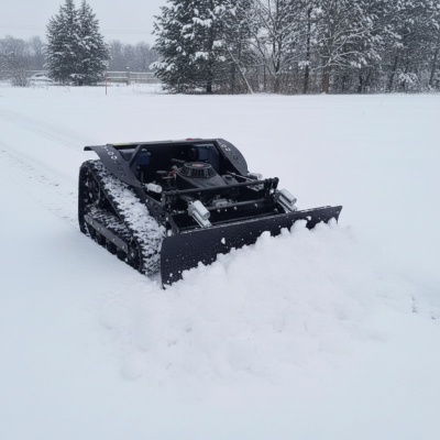 Herramientas agrícolas. Cortador de césped, cortador de hierba, máquina de remoción de nieve, limpiapistas multitarea, motor sin escobillas, control remoto, engranaje, 1 año