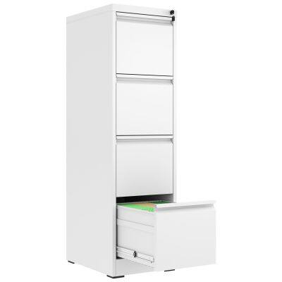 Amazon Modern 4-Drawer Steel Filing Cabinet Narrow Cabinet photo-3