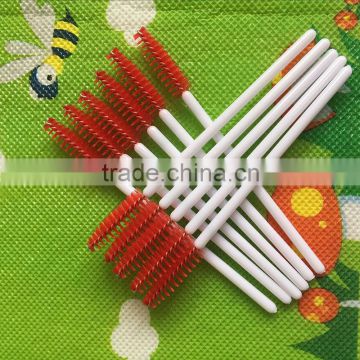 flexible disposable makeup eyelash brush for eyelash extension