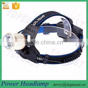 T6 LED Waterproof Headlamp with 2 X 18650 Rechargeable Batteries