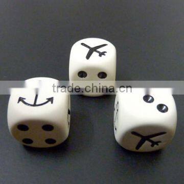 High quality plastic fudge dice