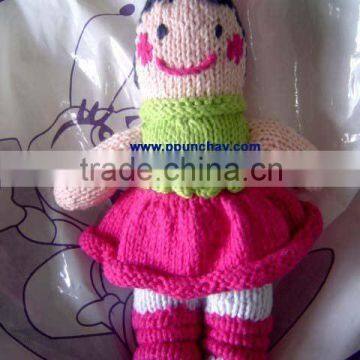 Peru Soft Tanguis Cotton Machine Knitting Toy "Ballerina"