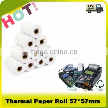 65g 57*65mm Good Quality POS Machine Type Thermal Paper Roll