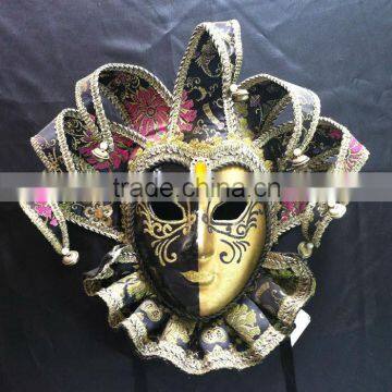 Hand Made Full Face Paper Venetian Mask Venetian Design